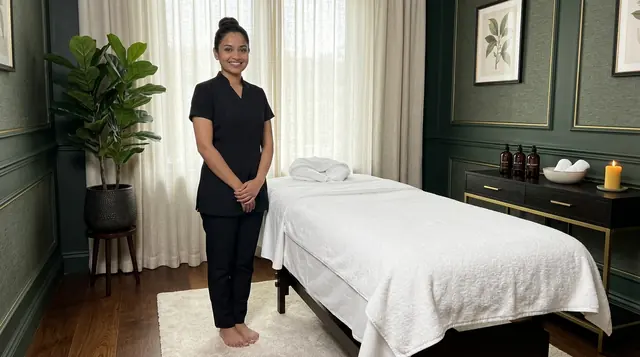 Deep Tissue Massage service visual for Green Tree Spa in Banjara Hills