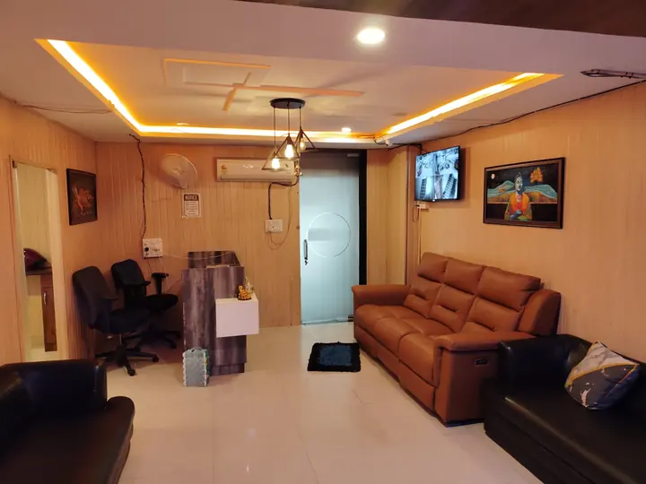 Actual waiting area at Green Tree Spa Banjara Hills